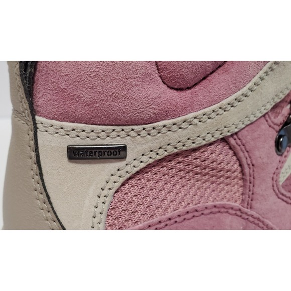 DANSKO Vibram Waterproof 38/7.5-8 US Leather &Fabric Rubber Sole Posy Mauve NWOT - Picture 10 of 13